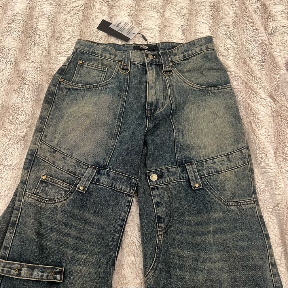 NWT jaded london zenith double layer denim jeans